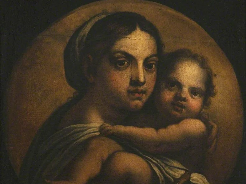 1667-Jacob Christoph Le Blon - Madonna col Bambino
